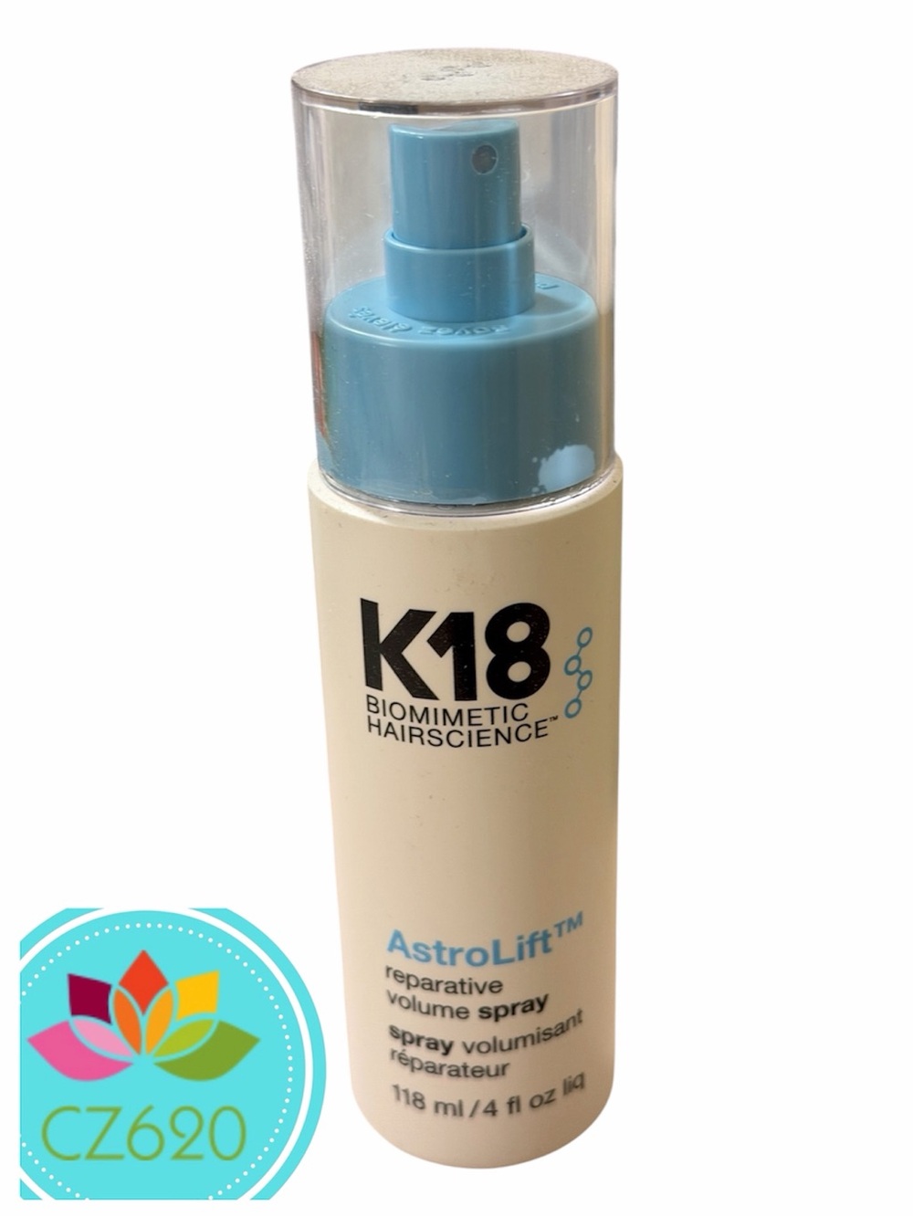 KEVIN.MURPHY AstroLift Reparative Volume Spray — Cream Bottle with Blue Pump